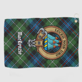 Serviette De Golf Clan MacKenzie Crest Golf Towel (Horizontal)