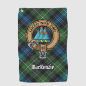 Serviette De Golf Clan MacKenzie Crest Golf Towel (Devant)