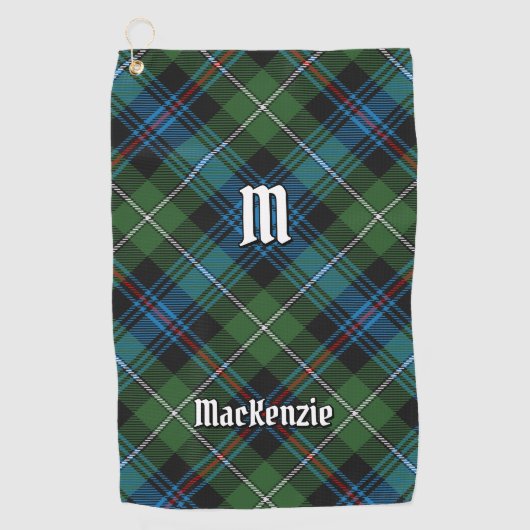 Serviette De Golf Clan MacKenzie Tartan Golf Towel (Devant)