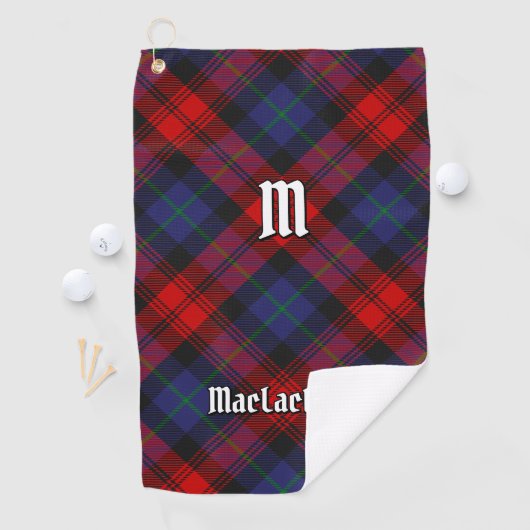 Serviette De Golf Clan MacLachlan Tartan (En situation)