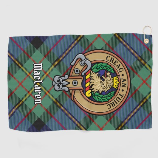 Serviette De Golf Clan MacLaren Crest (Horizontal)