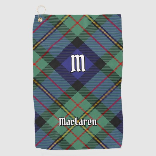 Serviette De Golf Clan MacLaren Tartan (Devant)