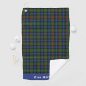 Serviette De Golf Clan MacLaren Tartan Plaid personnalisable (En situation)