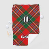 Serviette De Golf Clan MacLean Tartan (En situation)