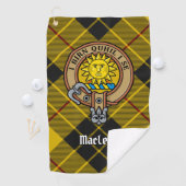 Serviette De Golf Clan MacLeod de Lewis Crest (En situation)