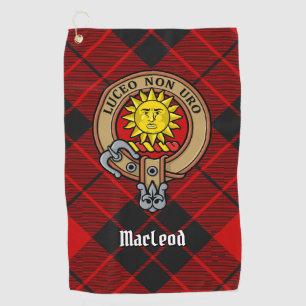 Serviette De Golf Clan MacLeod de Raasay Crest