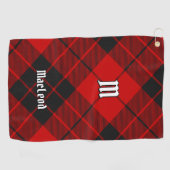 Serviette De Golf Clan Macleod de Raasay Tartan (Horizontal)