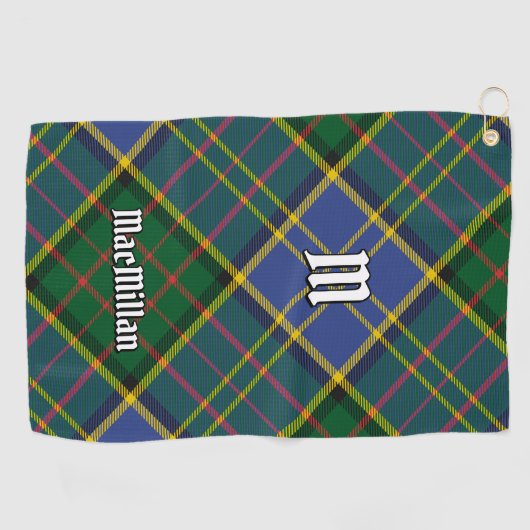Serviette De Golf Clan MacMillan Chasse Tartan (Horizontal)