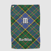 Serviette De Golf Clan MacMillan Chasse Tartan (Devant)