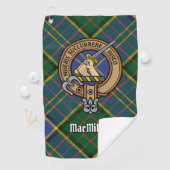 Serviette De Golf Clan MacMillan Crest sur la chasse Tartan (En situation)