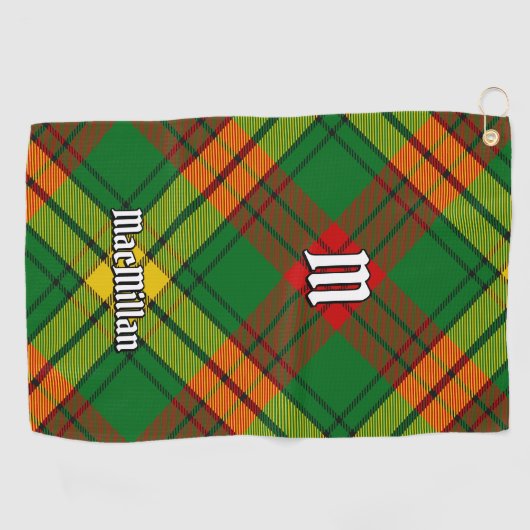 Serviette De Golf Clan MacMillan Tartan (Horizontal)