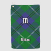 Serviette de golf Clan Oliphant Tartan (Devant)