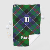 Serviette De Golf Clan Paterson Tartan (En situation)