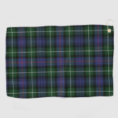 Serviette De Golf Clan Plaid MacKenzie Green Purple Check Tartan (Horizontal)