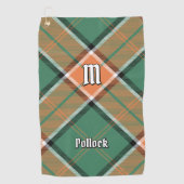 Serviette de golf Clan Pollock Tartan (Devant)