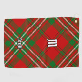 Serviette de golf Clan Scott Red Tartan (Horizontal)