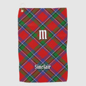 Serviette De Golf Clan Sinclair Tartan (Devant)