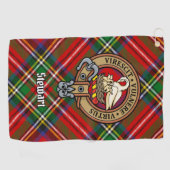 Serviette De Golf Clan Stewart Crest (Horizontal)