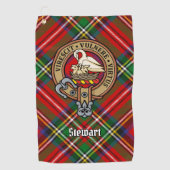 Serviette De Golf Clan Stewart Crest (Devant)