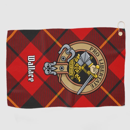 Serviette De Golf Clan Wallace Crest Golf Towne (Horizontal)