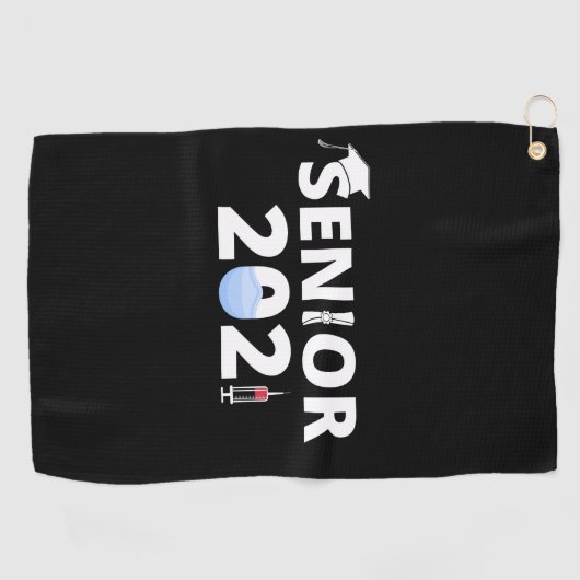 Serviette De Golf Classe de 2021, année supérieure I (Horizontal)