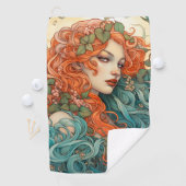 Serviette De Golf Classique intemporelle, Saint Valentin (En situation)