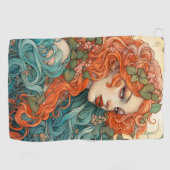 Serviette De Golf Classique intemporelle, Saint Valentin (Horizontal)