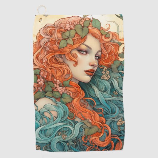 Serviette De Golf Classique intemporelle, Saint Valentin (Devant)