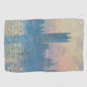 Serviette De Golf Claude Monet Les maisons du Parlement Coucher de s (Horizontal)