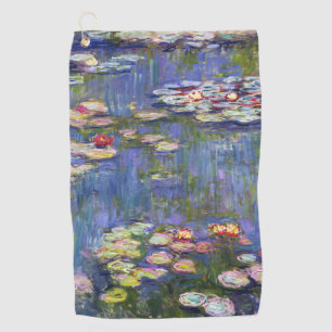 Serviette De Golf Claude Monet - Nymphéas / Nénuphars