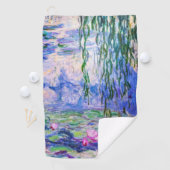 Serviette De Golf Claude Monet - Nymphéas / Nymphéas 1919 (En situation)
