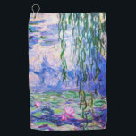 Serviette De Golf Claude Monet - Nymphéas / Nymphéas 1919<br><div class="desc">Nymphéas (W.1852) - Claude Monet,  Huile sur toile,  1916-1919</div>