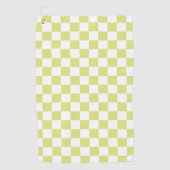 Serviette De Golf Clavier rétro Lime (Devant)