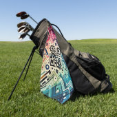 Serviette De Golf Cliquez sur Customiser Changer pour votre propre (Vert)