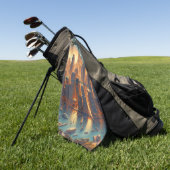 Serviette De Golf Cliquez sur Personnaliser pour le modifier à votre (Vert)