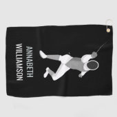 Serviette De Golf Clôture (Horizontal)