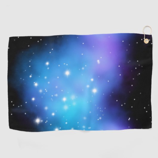 Serviette De Golf Clouages spatiaux Galaxy Starlight (Horizontal)