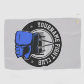 Serviette De Golf Club de combat mixte d'arts martiaux MIXED MARTIAL (Horizontal)