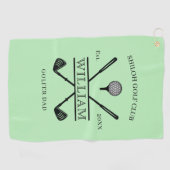 Serviette De Golf Club de golf (Horizontal)
