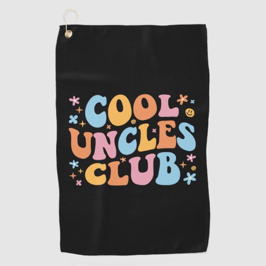 Serviette De Golf Club des oncles cool III (Devant)