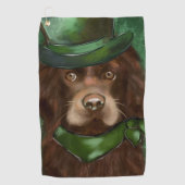 Serviette De Golf Cocker Spaniel Américain (Devant)