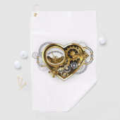 Serviette De Golf Coeur vapeur avec un manomètre (En situation)