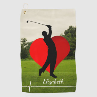 Serviette De Golf Collage Photo Famille Personnalisée Simple Serviet
