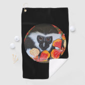 Serviette de golf Colobus Peint Wild (En situation)