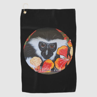Serviette de golf Colobus Peint Wild