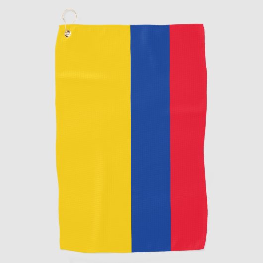 Serviette De Golf Colombie (Devant)