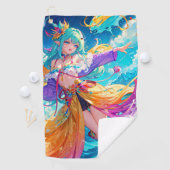 Serviette De Golf Colorful/anime/dessin animé (En situation)