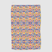 Serviette De Golf Colorful geometric patterned towels (Devant)