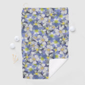 Serviette De Golf Columbines Motif sans couture (En situation)