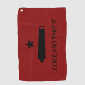Serviette De Golf Come & Take It ! Flag de Texas State (Devant)